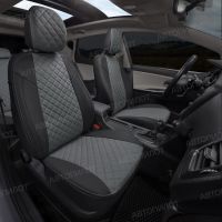 Чехлы Автопилот Экокожа Ромб на Hyundai H1 8 мест (2007+)