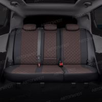 Чехлы Автопилот Экокожа Ромб на Hyundai H1 8 мест (2007+)