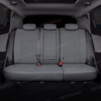 Чехлы Автопилот Экокожа Ромб на Hyundai H1 8 мест (2007+)