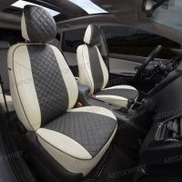 Чехлы Автопилот Экокожа Ромб на Hyundai H1 8 мест (2007+)