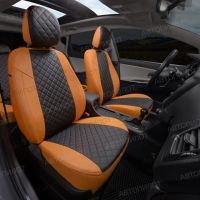 Чехлы Автопилот Экокожа Ромб на Hyundai H1 8 мест (2007+)