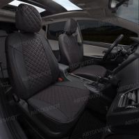Чехлы Автопилот Экокожа Ромб на Hyundai H1 8 мест (2007+)