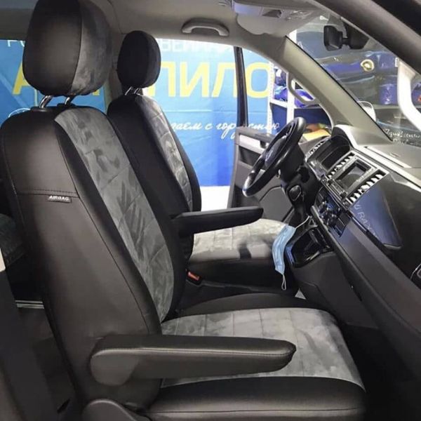 Чехлы Автопилот на Volkswagen Multivan T5 (7 мест) 2003-2015 г.в. Чехлы Автопилот на Volkswagen Multivan T5 (7 мест) 2003-2015 г.в.