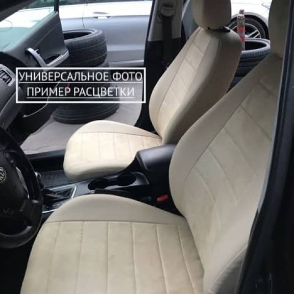 Чехлы Автопилот Алькантара на Honda Pilot 2 (2008-2015)